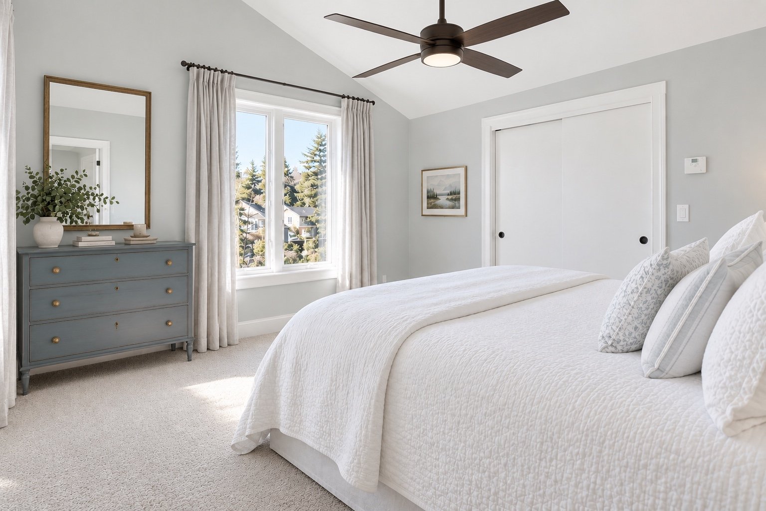 Bright bedroom